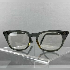Vintage Bausch & Lomb B&L Z87 50-20 Grey Horn Rim Eyeglasses Frames 5 1/2 USA